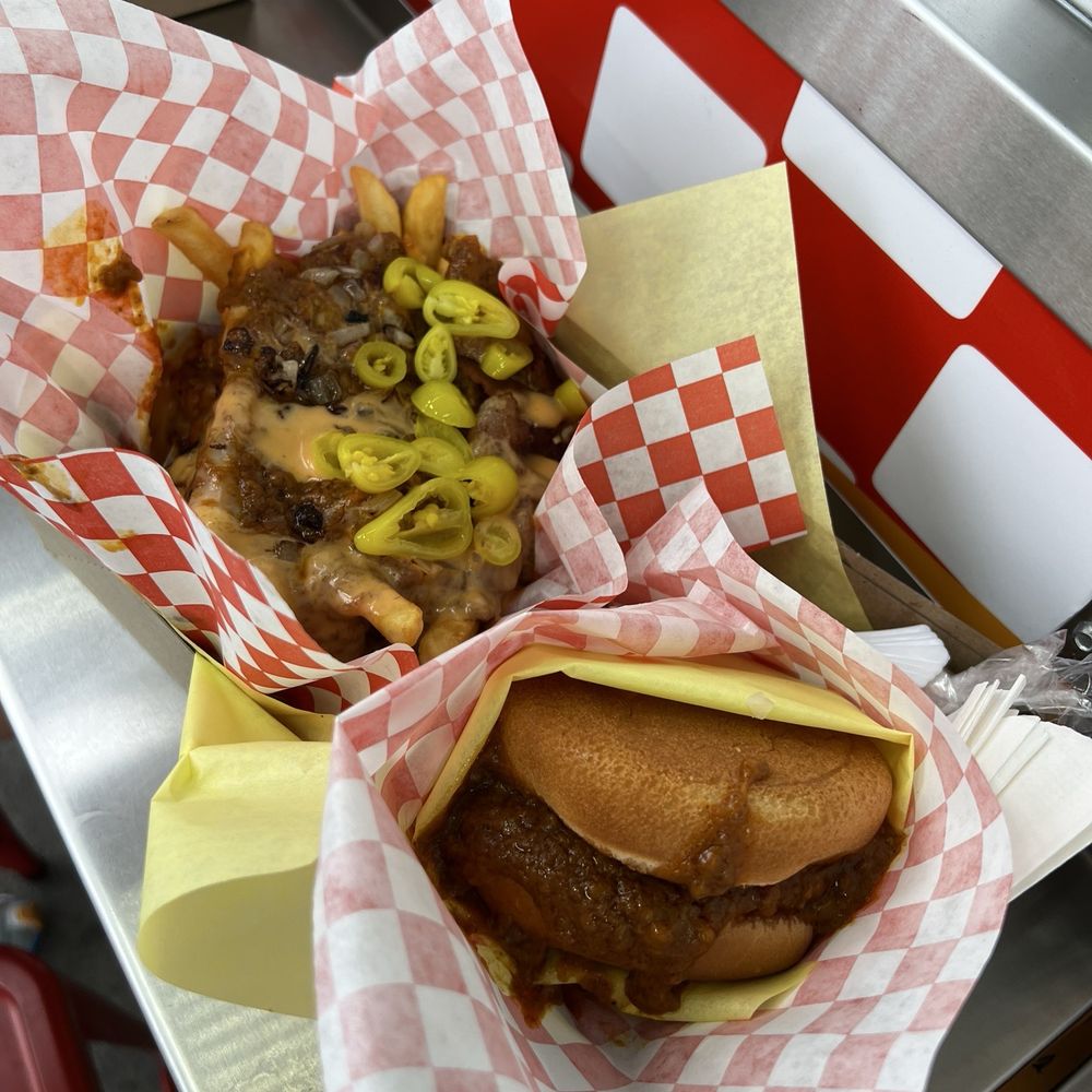 G Burgers - Loaded fries & Chili Cheese burger - Burgers Near Me - Commerce, California G Burgers - Loaded fries & Chili Cheese burger - Burgers Near Me - Commerce, California