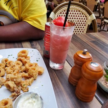 Rock'N Fish - Calamari and Cocktail with Red Bull - Seafood Near Me - Manhattan Beach, California Rock'N Fish - Calamari and Cocktail with Red Bull - Seafood Near Me - Manhattan Beach, California