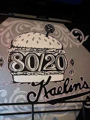 80/20 @ Kaelin's Restaurant by null
