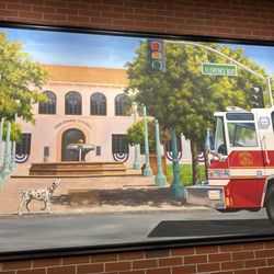 Firehouse Subs - Wall painting inside