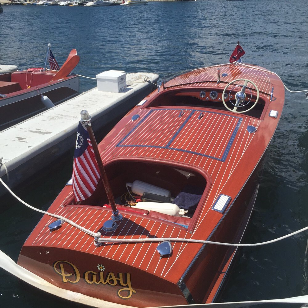 Lake Arrowhead Village - Her name is Daisy . She was born in 1953. 155HP 19 feet long Chris Craft Racing Boat - Shopping Centers Near Me - Lake Arrowhead, California Lake Arrowhead Village - Her name is Daisy . She was born in 1953. 155HP 19 feet long Chris Craft Racing Boat - Shopping Centers Near Me - Lake Arrowhead, California