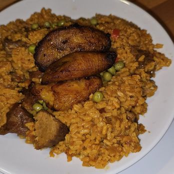 El Cubano - Pork Chunks in Yellow Rice. DAMN GOOD! - Cuban Near Me - Valencia, California