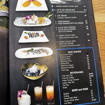 Let's Thai - Menu - Thai Near Me - Santa Clarita, California