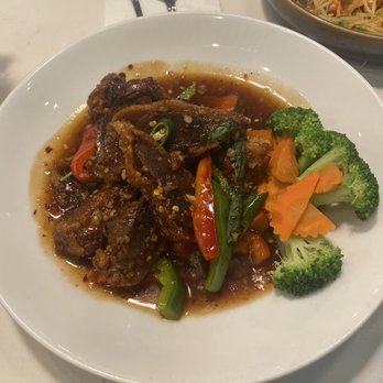 Thai at Laurel - Crispy Duck with Basil Leaves - Thai Near Me - Laurel, Maryland Thai at Laurel - Crispy Duck with Basil Leaves - Thai Near Me - Laurel, Maryland