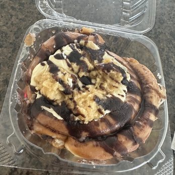 59 Causeway OIB - Cinnamon roll topped with cookie dough - Coffee & Tea Near Me - Ocean Isle Beach, North Carolina 59 Causeway OIB - Cinnamon roll topped with cookie dough - Coffee & Tea Near Me - Ocean Isle Beach, North Carolina