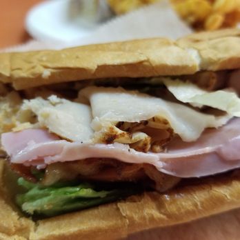 Olympia Cafe - Ham and Turkey sub with bacon - Cafes Near Me - Chevy Chase, Maryland