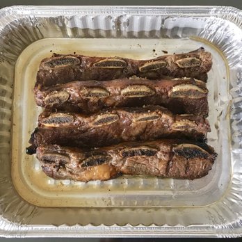 Ferry St. Barbecue - An $18 full order of costela de vaca to go. - Barbeque Near Me - Newark, New Jersey