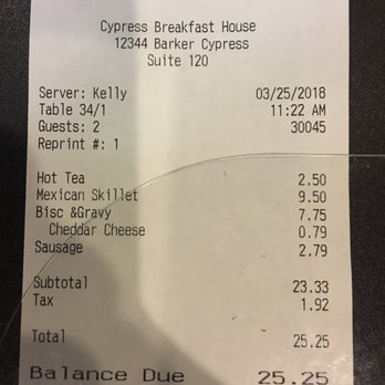 Cypress Breakfast House - Breakfast & Brunch Near Me - Cypress, Texas