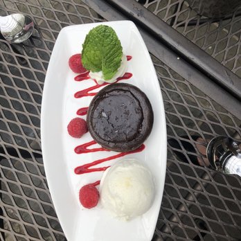 Mohawk House - Dark Chocolate Sea Salt Molten Cake - New American Near Me - Sparta, New Jersey Mohawk House - Dark Chocolate Sea Salt Molten Cake - New American Near Me - Sparta, New Jersey