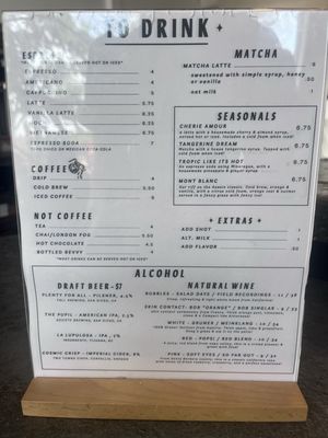 Menu photo 1 Scrimshaw Coffee San Diego, CA Menu photo 1 Scrimshaw Coffee San Diego, CA