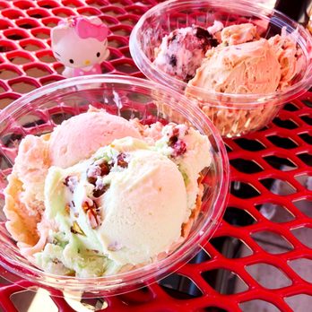 Bruster's Real Ice Cream - Pistachio, banana peanut butter, graham central station and Oreo cheesecake - Ice Cream & Frozen Yogurt Near Me - Torrance, California Bruster's Real Ice Cream - Pistachio, banana peanut butter, graham central station and Oreo cheesecake - Ice Cream & Frozen Yogurt Near Me - Torrance, California