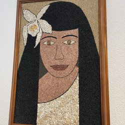 Hawaiian Trading Post - Beautiful shell collage
