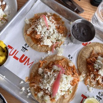 Tulum Tacos and Tequila - Braised chicken tinga taco - Tacos Near Me - Baldwin, New York