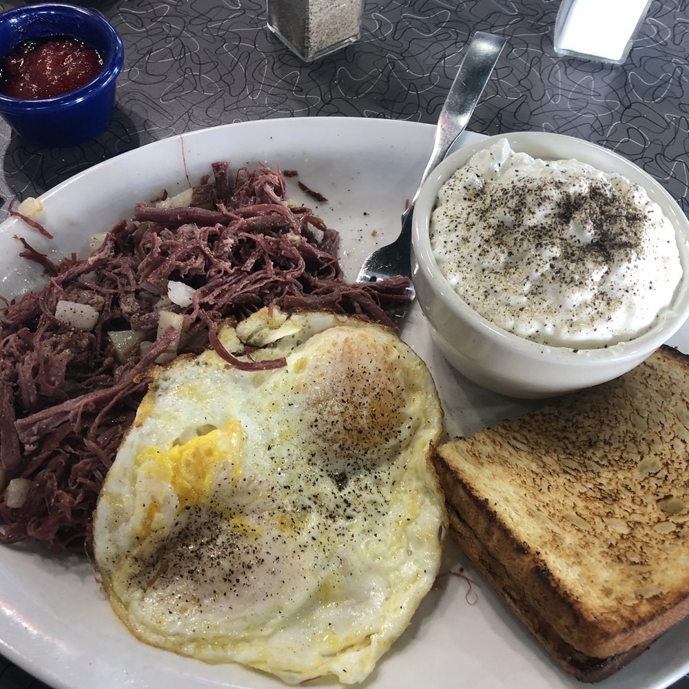 Biscuits Cafe - Their famous homemade corned beef hash and eggs - Breakfast & Brunch Near Me - Phoenix, Arizona Biscuits Cafe - Their famous homemade corned beef hash and eggs - Breakfast & Brunch Near Me - Phoenix, Arizona