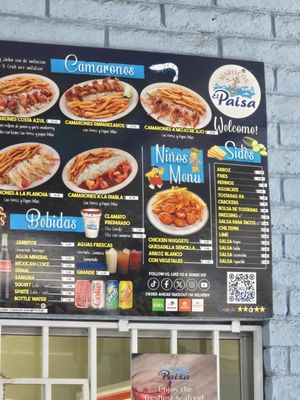 Menu photo 7 Mariscos El Paisa Whittier, CA