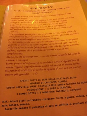 Menu photo 3 Bioveggy Florence, FI