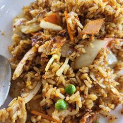 Indra's Thai Restaurant - Curry fried rice with chicken
