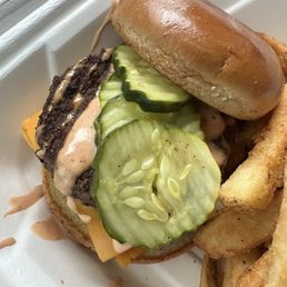 Barney Style Burger