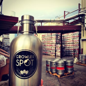 Growler Spot - a beer keg in the foreground - Beer, Wine & Spirits Near Me - Macon, Georgia