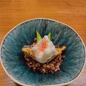 Ichika - King mackerel with yam sauce - Sushi Bars Near Me - Milpitas, California Ichika - King mackerel with yam sauce - Sushi Bars Near Me - Milpitas, California