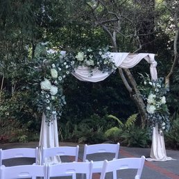 We rented the A-2 arch. Florals and draping were added by the florist. We rented the A-2 arch. Florals and draping were added by the florist.