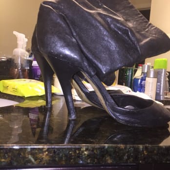 Silva Shoe Repair - My right heel is ruined and I'm negative - $80 - Shoe Repair Near Me - Silver Spring, Maryland Silva Shoe Repair - My right heel is ruined and I'm negative - $80 - Shoe Repair Near Me - Silver Spring, Maryland