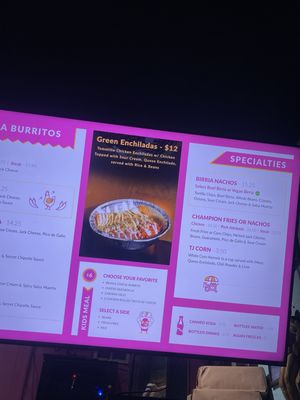 Menu photo 5 Lucha Libre San Diego, CA