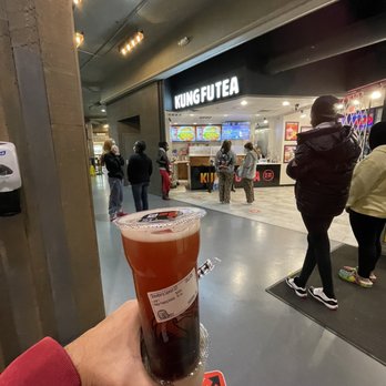 Kung Fu Tea - Strawberry Lemon Green Tea Punch - Bubble Tea Near Me - Silver Spring, Maryland