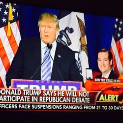 WNYW-Fox 5 News - Trump makes fox irrelevant for GOP voters. Boycotts Fox.