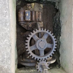 Historic Lock and Dam #2 - The gearbox and differential.