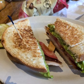 Dick's Pub & Restaurant - A decent turkey sandwich on sourdough bread with avocado. - New American Near Me - Las Vegas, New Mexico Dick's Pub & Restaurant - A decent turkey sandwich on sourdough bread with avocado. - New American Near Me - Las Vegas, New Mexico