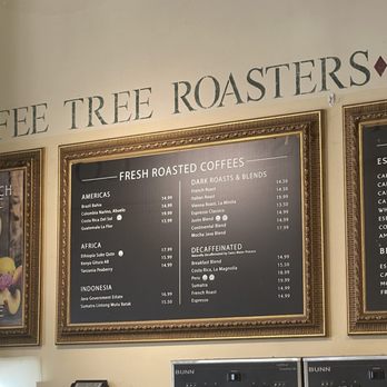 The Coffee Tree Roasters - Menu - Coffee & Tea Near Me - Pittsburgh, Pennsylvania