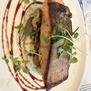 GRANA BYOB - Salmon cooked medium - excellent! - Salad Near Me - Cape May, New Jersey