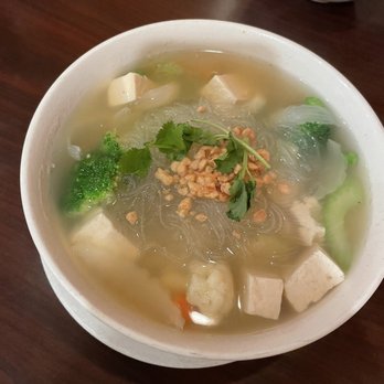 Green Leaves Vegan - Silver Noodle Soup - Thai Near Me - Los Angeles, California Green Leaves Vegan - Silver Noodle Soup - Thai Near Me - Los Angeles, California