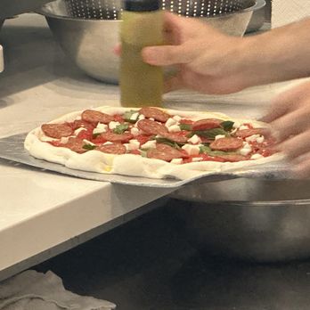 Sei Pizza Bar - Everything is made fresh and made in front of you if sitting at the bar. - Pizza Near Me - Los Angeles, California Sei Pizza Bar - Everything is made fresh and made in front of you if sitting at the bar. - Pizza Near Me - Los Angeles, California