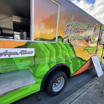 Ariannas Arepas - a colorful food truck - Food Trucks Near Me - Honolulu , Hawaii