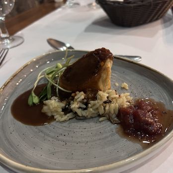 Sagamité - Venison puff pastry - Canadian (New) Near Me - Quebec City, Quebec Sagamité - Venison puff pastry - Canadian (New) Near Me - Quebec City, Quebec
