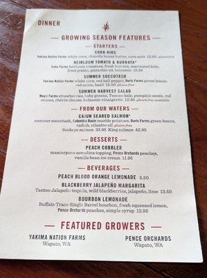 Menu photo 4 WildFin American Grill Issaquah, WA Menu photo 4 WildFin American Grill Issaquah, WA