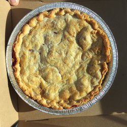 Poyer's Farm Market - Warm Cherry Pie!