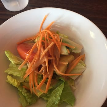 Thai Basil - Welcome salad. Dressing is delicious - Thai Near Me - Destin, Florida