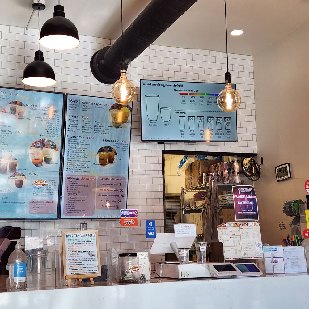 Teatopia - the menus on the wall - Bubble Tea Near Me - Long Beach, California Teatopia - the menus on the wall - Bubble Tea Near Me - Long Beach, California