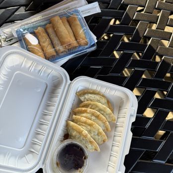 Yamato Sushi - Gyoza and spring rolls. - Sushi Bars Near Me - Aurora, Ontario