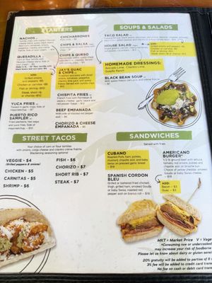Menu photo 2 Jay’s Latin Kitchen Deale, MD