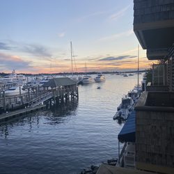 The Newport Harborside Inn - Sunset!