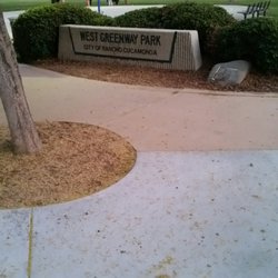 West Greenway Park - Park Sign