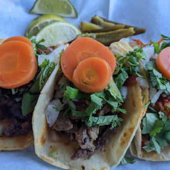 Tannya's Taqueria - Three tacos at Tannya's Taqueria, Napa - Mexican Near Me - Napa, California Tannya's Taqueria - Three tacos at Tannya's Taqueria, Napa - Mexican Near Me - Napa, California