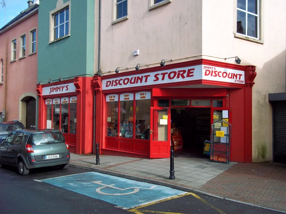 JIMMY’S DISCOUNT STORE Updated August 2024 Parnell St, Ennis, Co