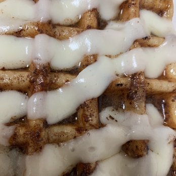Waffle Love - Cinnamon "something". Who cares? It was Devine! - Waffles Near Me - Northridge, California Waffle Love - Cinnamon "something". Who cares? It was Devine! - Waffles Near Me - Northridge, California
