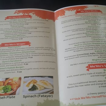Me'Mo's Middle Eastern Cuisine - Lebanese Near Me - Modesto, California