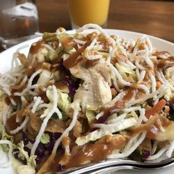 California Pizza Kitchen - Thai crunch salad was so good!